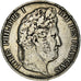 Moneda, Francia, Louis-Philippe, 5 Francs, 1846, Lille, BC+, Plata, KM:749.13