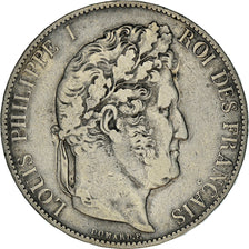 Coin, France, Louis-Philippe, 5 Francs, 1848, Paris, VF(30-35), Silver