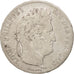 Moneta, Francia, Louis-Philippe, 5 Francs, 1833, Rouen, MB, Argento, KM:749.2