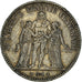 Monnaie, France, Hercule, 5 Francs, 1876, Paris, TB, Argent, Gadoury:745a