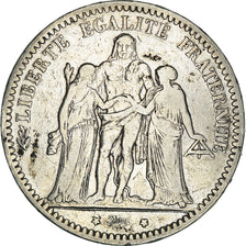 Monnaie, France, Hercule, 5 Francs, 1873, Paris, TB, Argent, Gadoury:745a