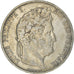 Munten, Frankrijk, Louis-Philippe, 5 Francs, 1848, Strasbourg, FR+, Zilver