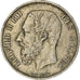 Moneta, Belgio, Leopold II, 5 Francs, 5 Frank, 1873, MB+, Argento, KM:24