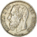 Coin, Belgium, Leopold II, 5 Francs, 5 Frank, 1873, EF(40-45), Silver, KM:24