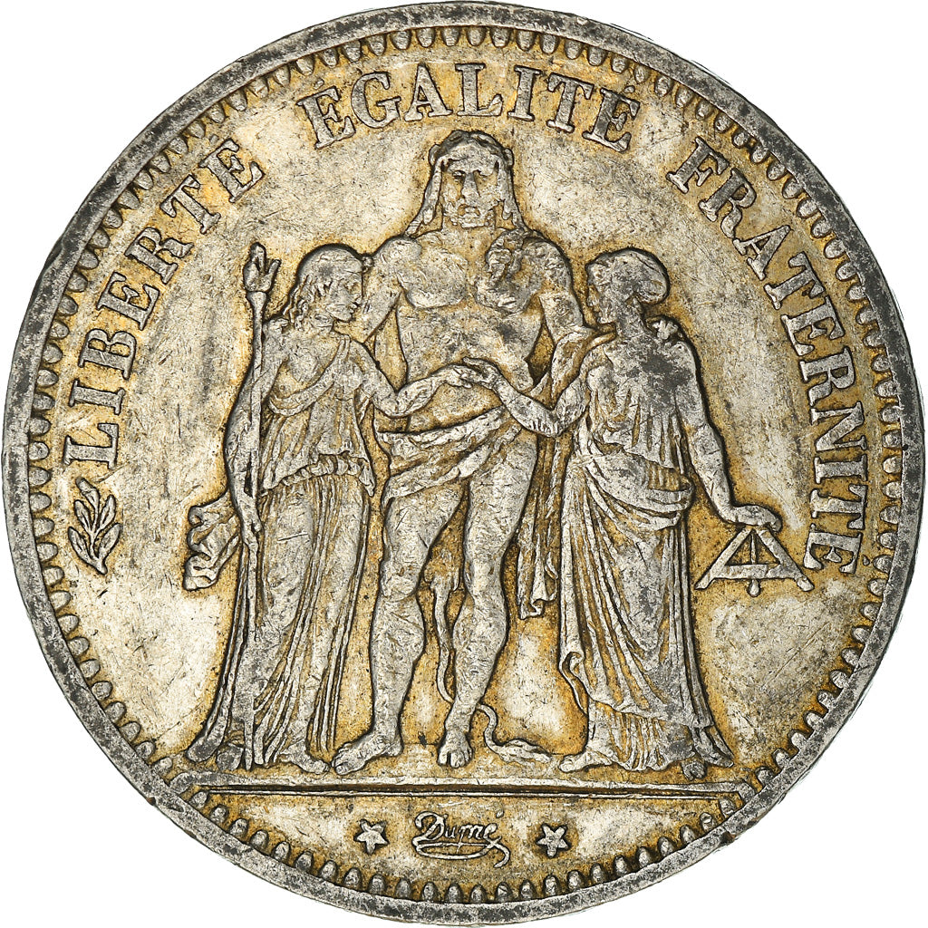 Monnaie, France, Hercule, 5 Francs, 1875, Paris, TTB, Argent, Gadoury:745a