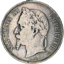 Münze, Frankreich, Napoleon III, Napoléon III, 5 Francs, 1869, Paris, SS