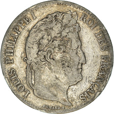 Monnaie, France, Louis-Philippe, 5 Francs, 1840, Paris, TB, Argent, Gadoury:678