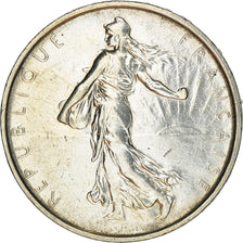Coin, France, Semeuse, 5 Francs, 1967, Paris, AU(55-58), Silver, KM:926