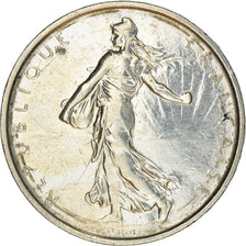 Moneta, Francja, Semeuse, 5 Francs, 1968, AU(55-58), Srebro, KM:926, Gadoury:770