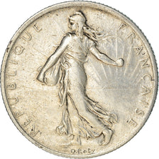 Monnaie, France, Semeuse, 2 Francs, 1914, Paris, TTB, Argent, Gadoury:532