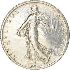 Coin, France, Semeuse, 2 Francs, 1914, Castelsarrasin, EF(40-45), Silver