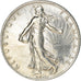 Coin, France, Semeuse, 2 Francs, 1917, Paris, AU(55-58), Silver, KM:845.1
