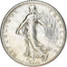 Coin, France, Semeuse, Franc, 1916, Paris, AU(55-58), Silver, KM:844.1