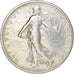 Coin, France, Semeuse, Franc, 1917, Paris, AU(55-58), Silver, KM:844.1