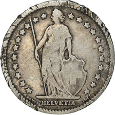 Coin, Switzerland, Franc, 1900, Bern, F(12-15), Silver, KM:24