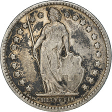 Monnaie, Suisse, Franc, 1916, Bern, TB, Argent, KM:24