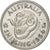 Munten, Australië, Elizabeth II, Shilling, 1954, Melbourne, ZF, Zilver, KM:53