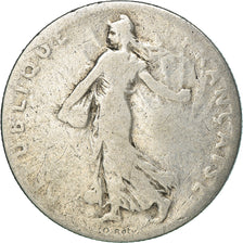 Moneta, Francia, Semeuse, 50 Centimes, 1898, Paris, MB, Argento, KM:854
