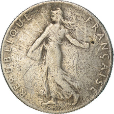 Moneta, Francia, Semeuse, 50 Centimes, 1905, Paris, MB, Argento, KM:854