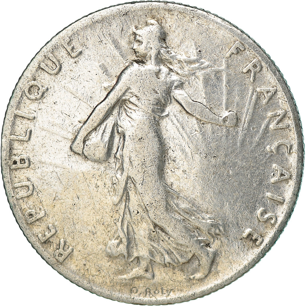 Coin, France, Semeuse, 50 Centimes, 1909, Paris, EF(40-45), Silver, KM:854