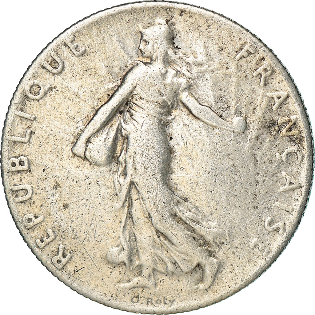 Coin, France, Semeuse, 50 Centimes, 1912, Paris, EF(40-45), Silver, KM:854