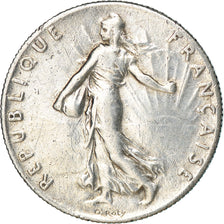 Monnaie, France, Semeuse, 50 Centimes, 1915, Paris, SUP, Argent, Gadoury:420