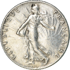 Monnaie, France, Semeuse, 50 Centimes, 1918, Paris, SUP+, Argent, KM:854