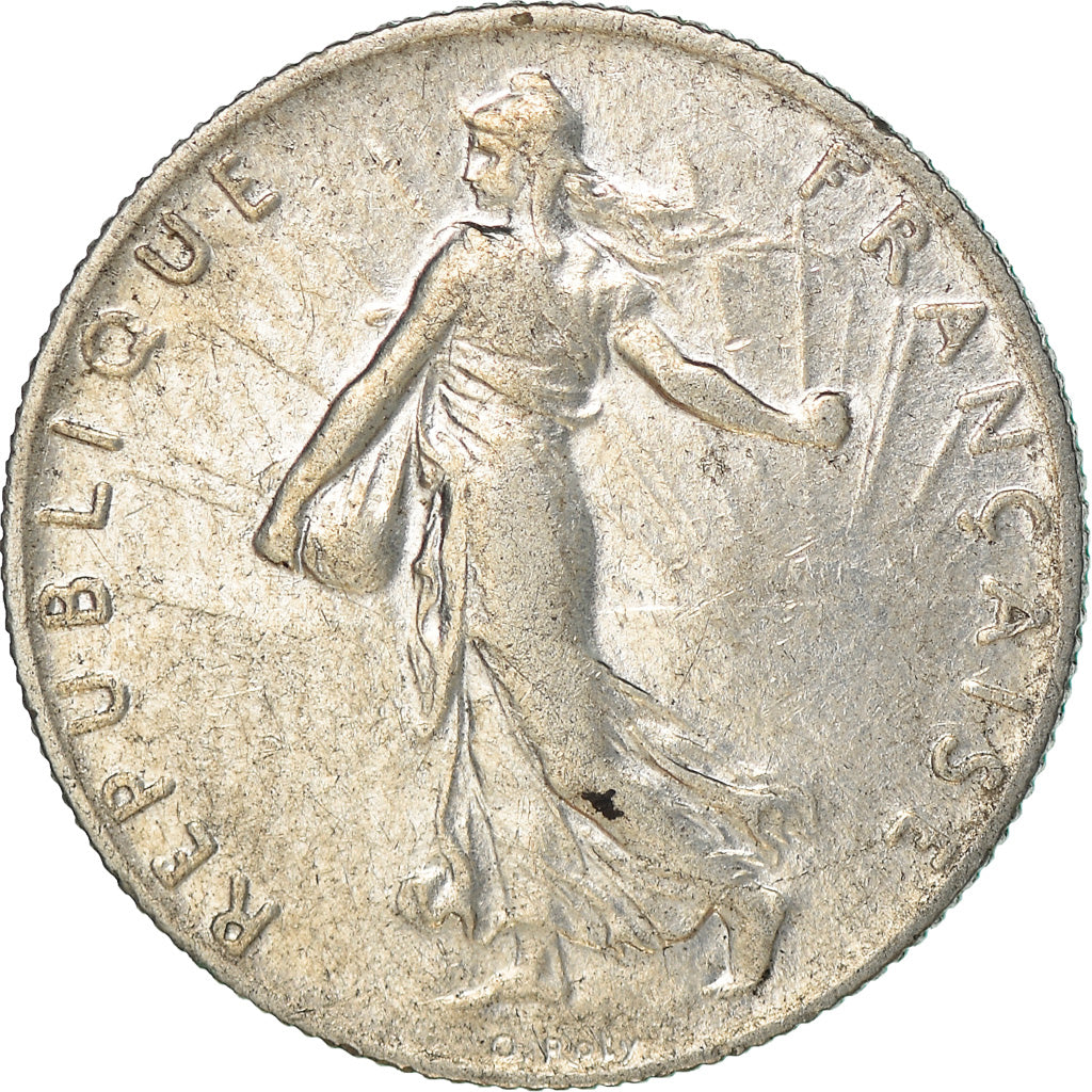 Coin, France, Semeuse, 50 Centimes, 1914, Paris, EF(40-45), Silver, KM:854