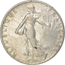 Coin, France, Semeuse, 50 Centimes, 1914, Paris, EF(40-45), Silver, KM:854