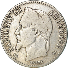 Coin, France, Napoleon III, Napoléon III, 50 Centimes, 1865, Bordeaux