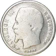 Moneta, Francia, Napoleon III, Napoléon III, 50 Centimes, 1856, Paris, B+