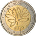 Finland, 2 Euro, EU expansion, 2004, Vantaa, MS(60-62), Bi-Metallic, KM:114