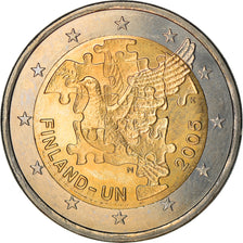 Finland, 2 Euro, Finland - Un, 2005, Vantaa, MS(60-62), Bi-Metallic, KM:119