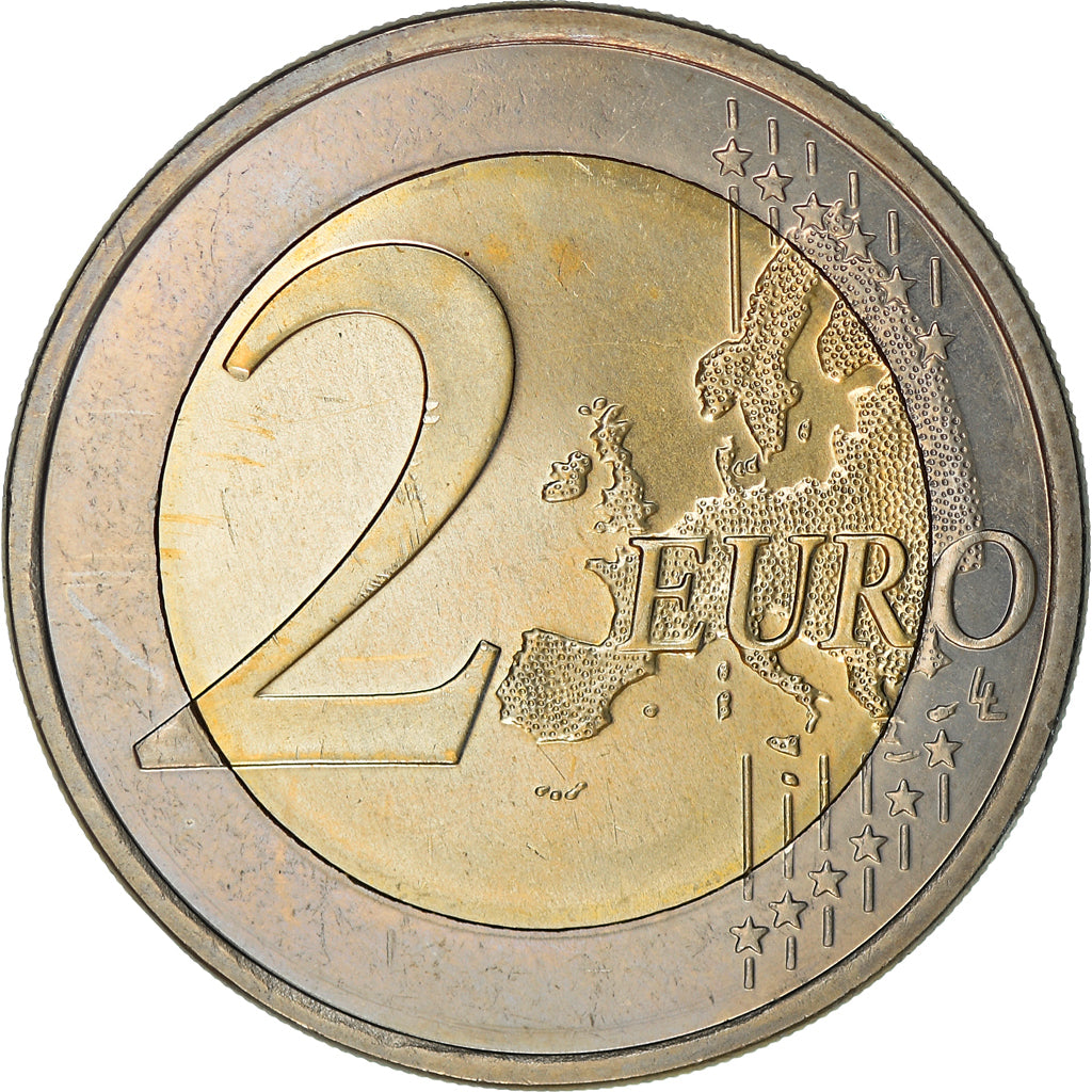 Finland, 2 Euro, Human Rights, 2008, Vantaa, MS(63), Bi-Metallic, KM:143