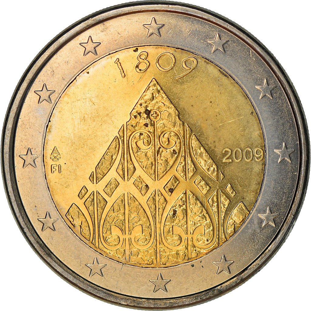 Finland, 2 Euro, Autonomy, 2009, Vantaa, MS(60-62), Bi-Metallic, KM:149