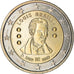 Bélgica, 2 Euro, Louis Braille, 2009, Brussels, SC, Bimetálico, KM:288