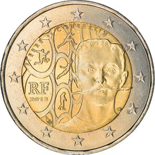 França, 2 Euro, 2013, Paris, MS(60-62), Bimetálico, Gadoury:16, KM:2102