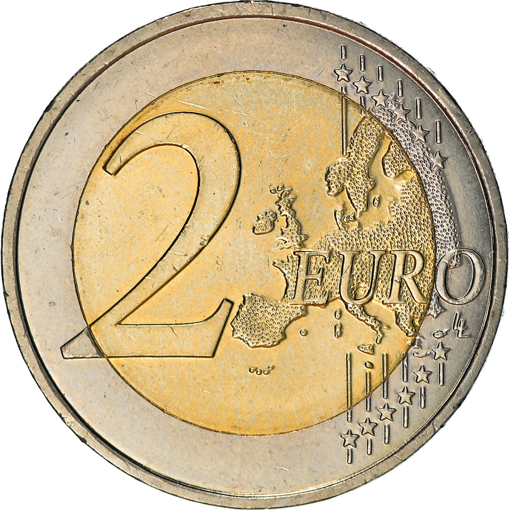 France, 2 Euro, François Mitterrand, 2016, Paris, MS(63), Bi-Metallic