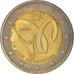 Portugal, 2 Euro, Lusophonie, 2009, Lisbon, MS(60-62), Bimetálico, KM:786
