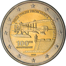 Malta, 2 Euro, 100th anniversary, 2015, Paris, MS(63), Bi-Metallic, KM:New