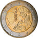 Netherlands, 2 Euro, Erasme, 2011, Brussels, MS(63), Bi-Metallic, KM:298