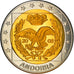 Andorra, Fantasy euro patterns, 2 Euro, 2003, STGL, Bi-Metallic