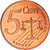 Moneta, Szwecja, 5 Cents, 2003, Proof, MS(65-70), Miedź