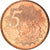 Moneta, Guernsey, 5 Cents, 2004, Proof, MS(65-70), Miedź