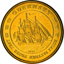 Moneta, Guernsey, 50 Euro Cent, 2004, Proof, FDC, Ottone