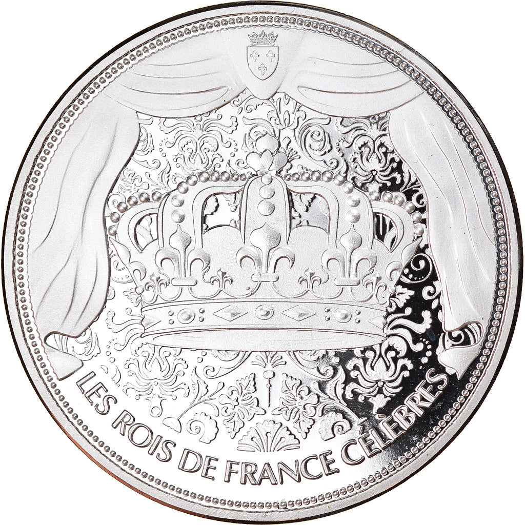 França, Medal, Les rois de France célèbres, Charlemagne 742-814, História