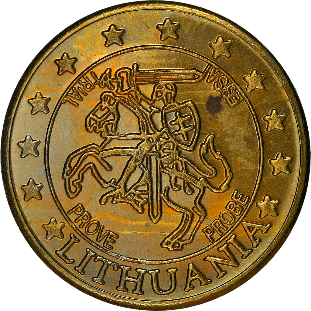 Lituania, Fantasy euro patterns, 10 Euro Cent, 2004, Proof, FDC, Ottone