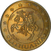 Lithuania, Fantasy euro patterns, 50 Euro Cent, 2004, Proof, MS(65-70), Brass