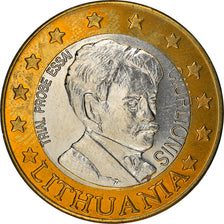 Lituania, Fantasy euro patterns, 2 Euro, 2004, Proof, FDC, Bi-metallico