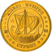 Cyprus, Fantasy euro patterns, 10 Euro Cent, 2004, Proof, MS(65-70), Brass